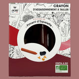 Crayon de Pimiento de Espelette Ocni Factory con Sacapuntas 18 g