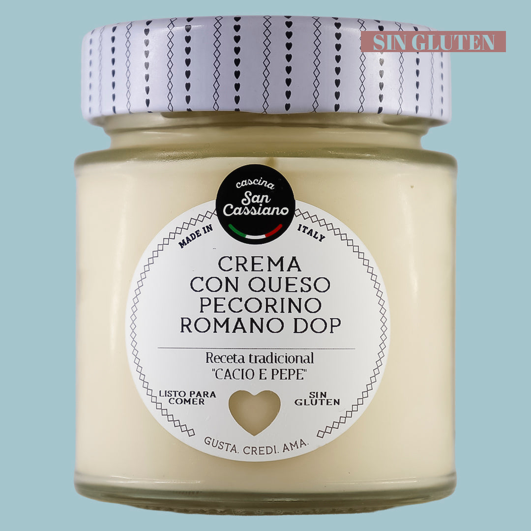 Crema con Queso Pecorino Romano DOP Cascina San Cassiano 150g