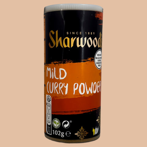 Polvo de Curry Suave Sharwood's 102 g