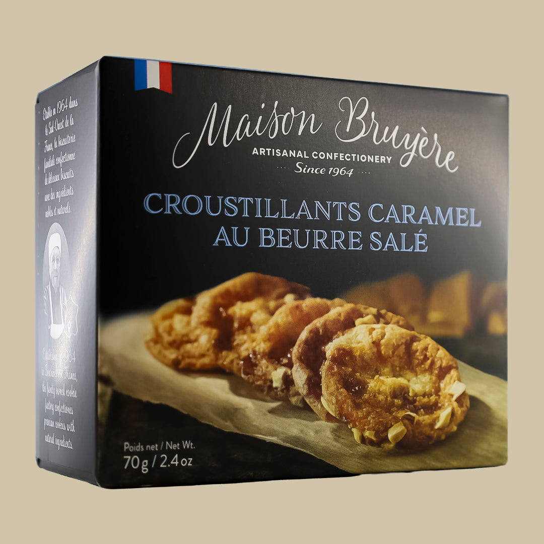 Galletas con caramelo y mantequilla salada Maison Bruyere 70 g