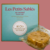 Galletas de Mantequilla Sablé con Caramelo Salado Marquise de Sablé 100g