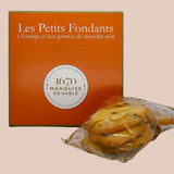 Galletas de Mantequilla Sablé con Naranja y Chocolate Negro Marquise de Sablé 80g