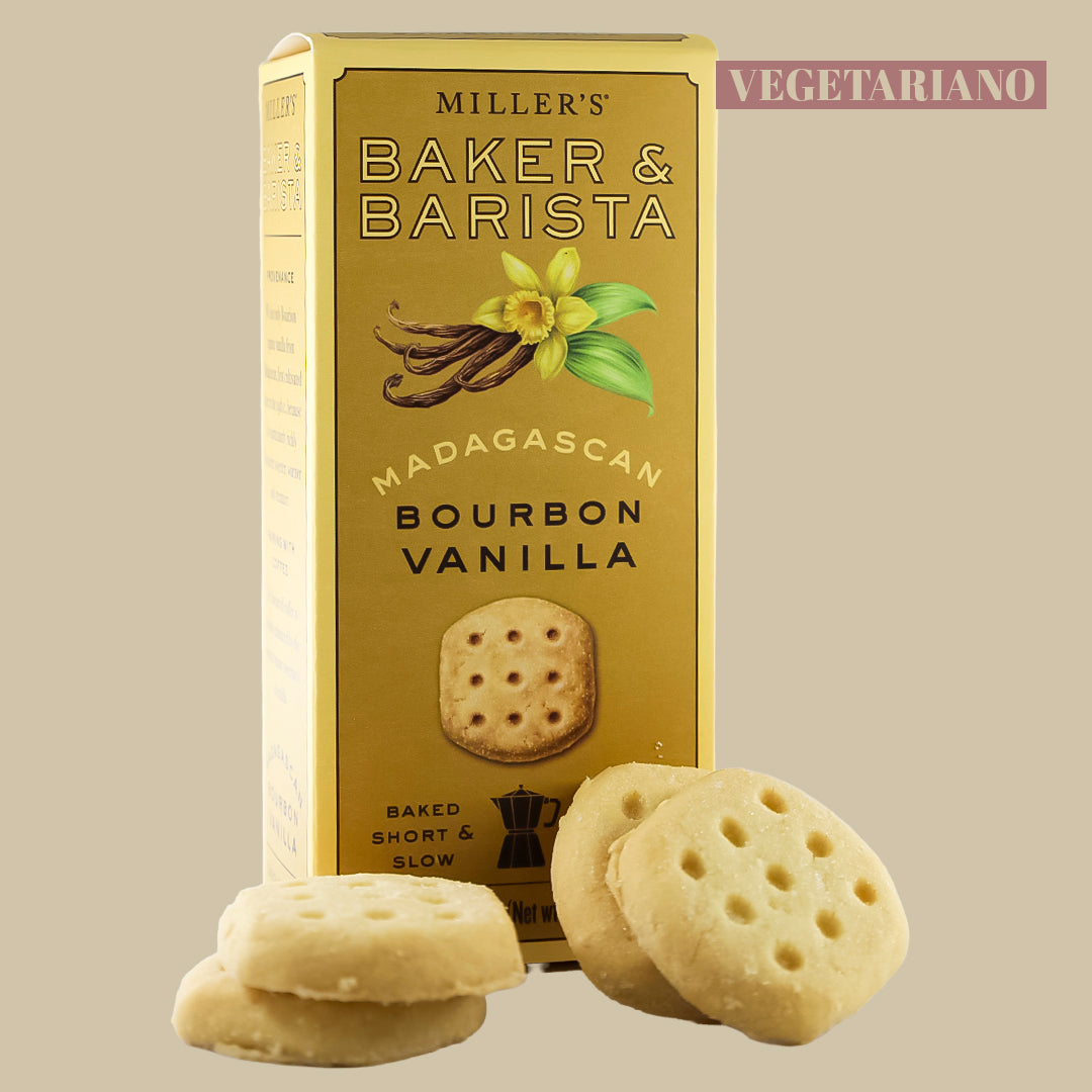 Galletas de Mantequilla con Vainilla Bourbon de Madagascar Miller's