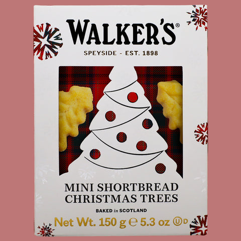Galletas de Mantequilla Shortbread Árbol de Navidad Walker's