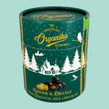 Cubos de Jengibre y Naranja Cubiertos de Chocolate con Leche 80 g