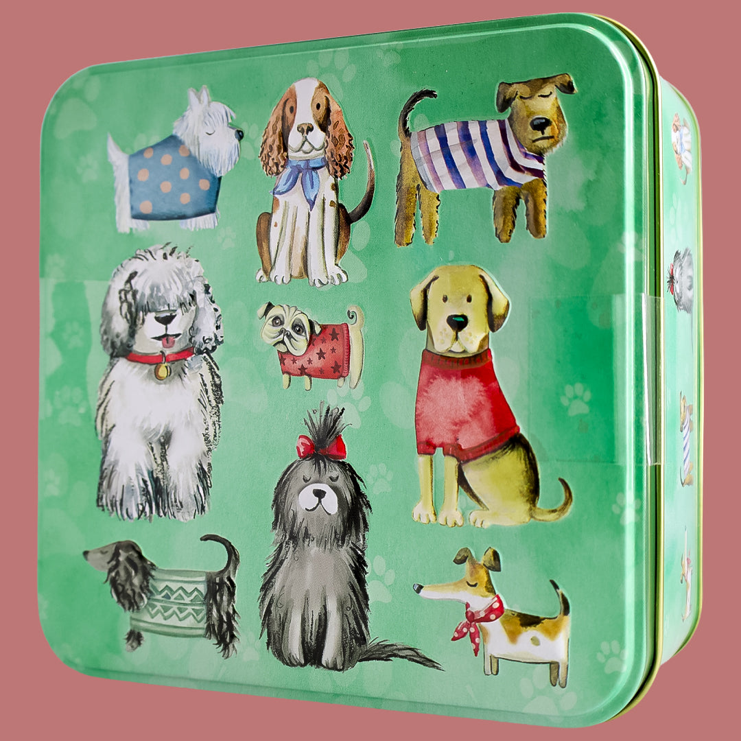 Lata de Galletas de Mantequilla Surtidas Dogs 160 g