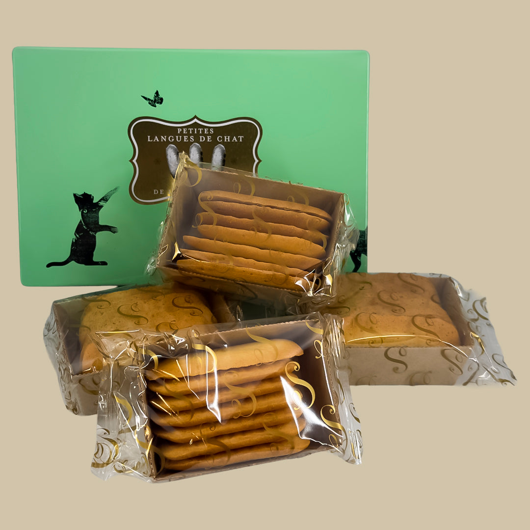 Lata de Galletas Francesas Lenguas de Gato 160 g