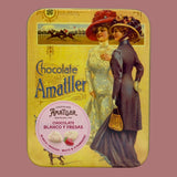 Lata con Hojas de Chocolate Amatller 60 g