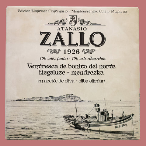Ventresca de Bonito del Norte en Aceite de Oliva Zallo 180 g
