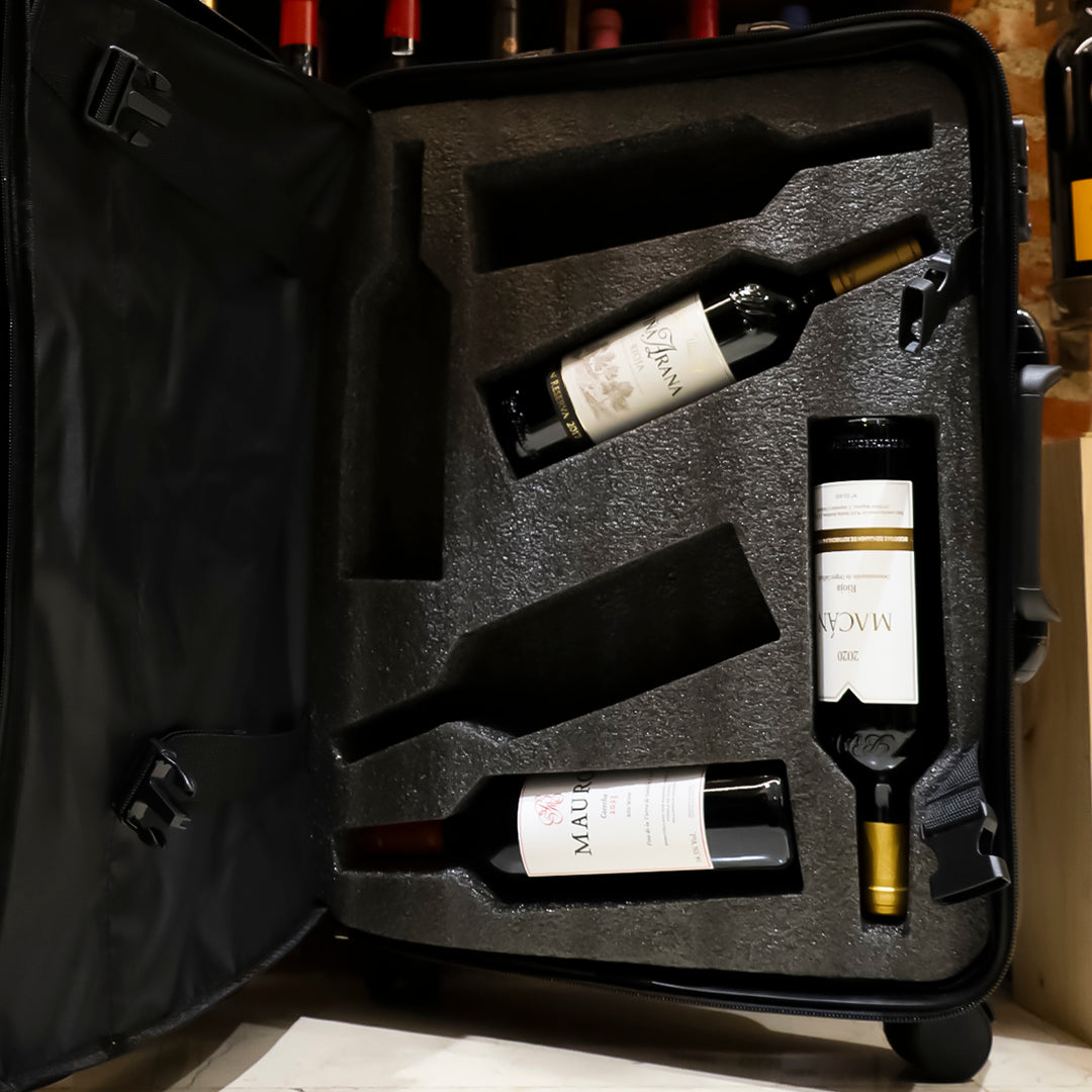 Maleta Rígida para Transportar Vinos