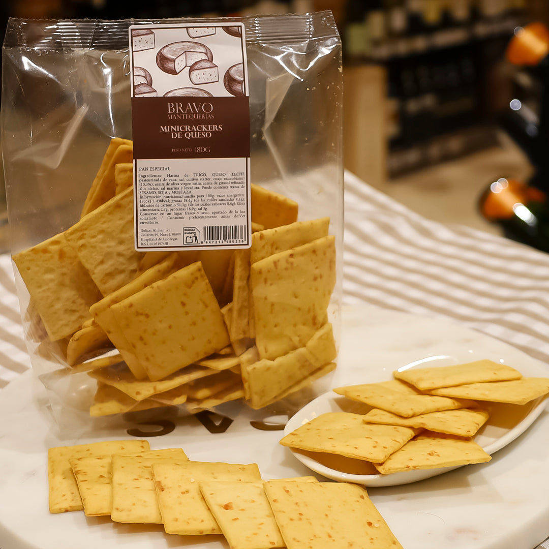 Minicrackers de Queso 180 g