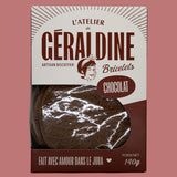 Bricelets de Chocolate Negro L'Atelier de Géraldine 140g