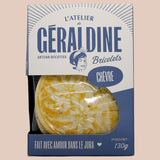 Bricelets de Queso de Cabra L'Atelier de Géraldine 130g