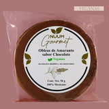 Obleas de Amaranto con Chocolate Nuum Gourmet 50g