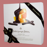 Orangettes: Palitos de naranja cubiertos de chocolate negro 120 g