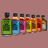 Pack 7 Salsas Picantes Crazy Bastard Sauce