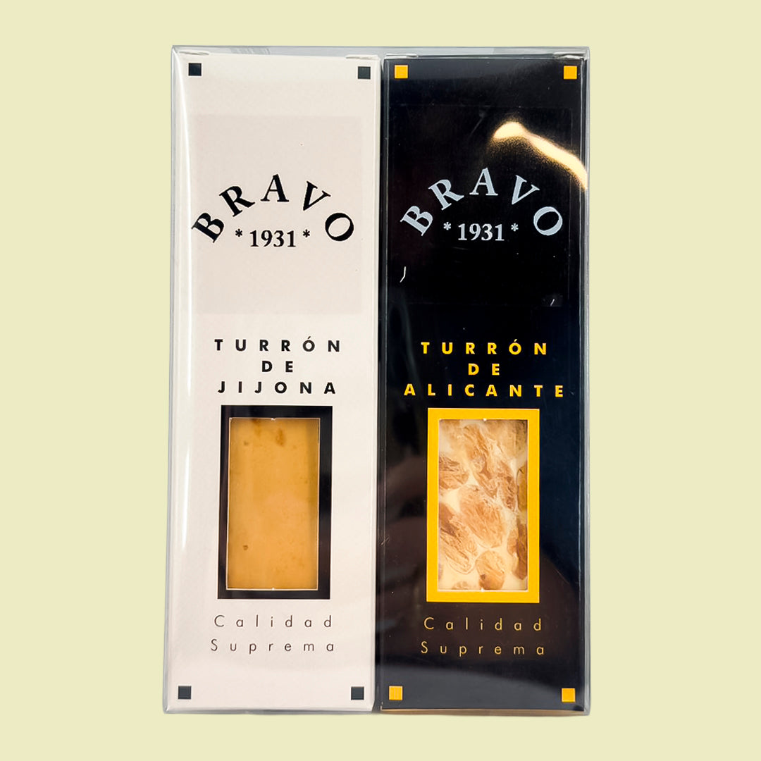 Pack Mini Turrón de Jijona y Alicante Bravo 50 g