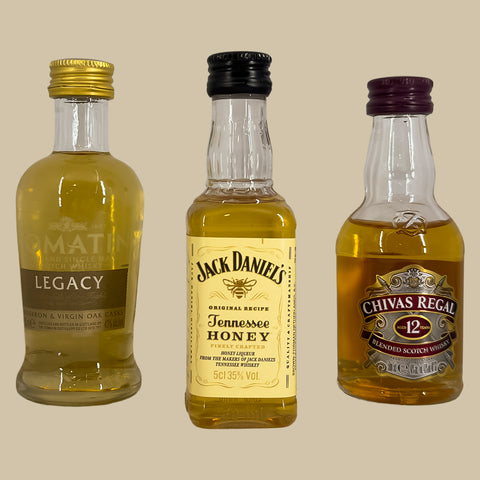 Pack de Mini Botellas de Whisky 50 ml