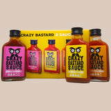 Pack 3 Salsas Picantes Crazy Bastard Sauce