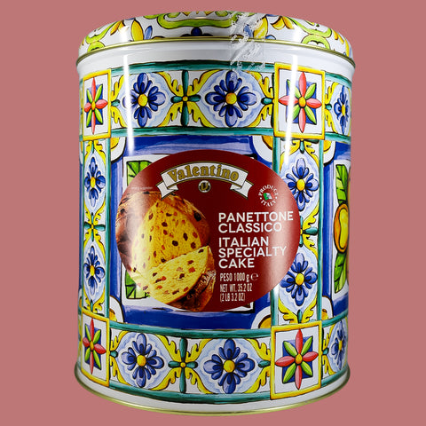 Panettone Clásico en Lata Valentino 1 kg