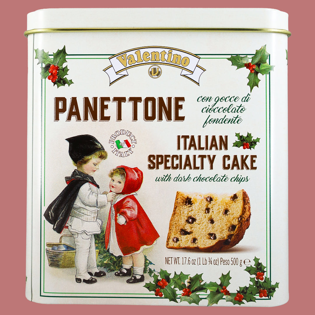 Panettone con Chocolate en Lata Valentino 500 g