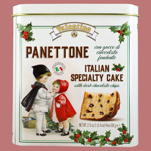 Panettone con Chocolate en Lata Valentino 500 g