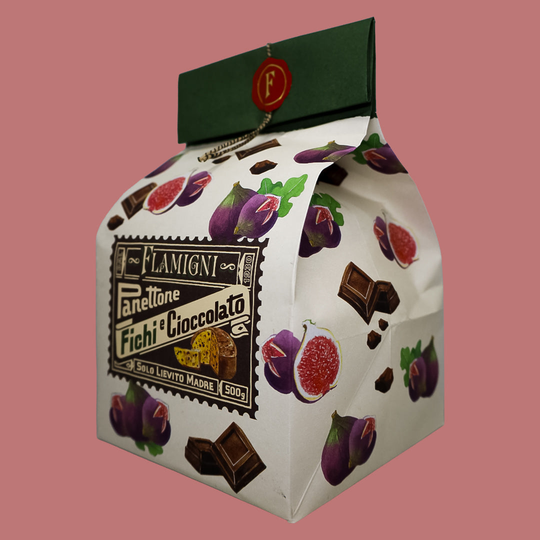Panettone con Higos y Chocolate Flamigni 500 g