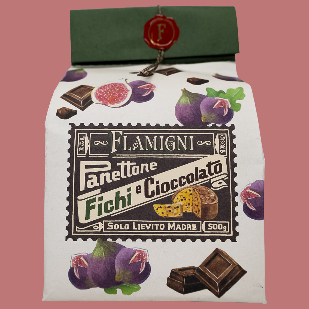 Panettone con Higos y Chocolate Flamigni 500 g
