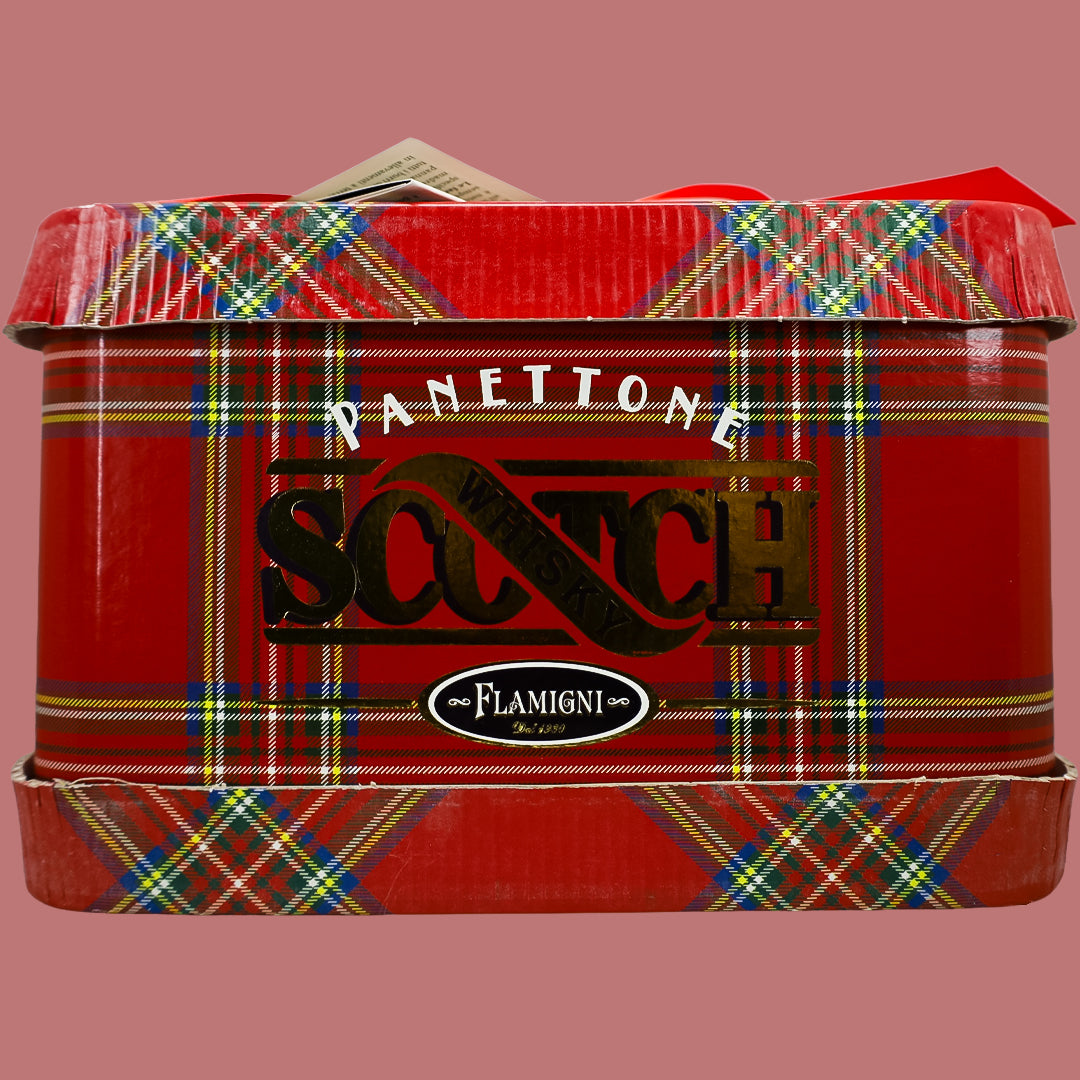 Panettone Flamigni Scotch con Crema de Whisky. 950 g