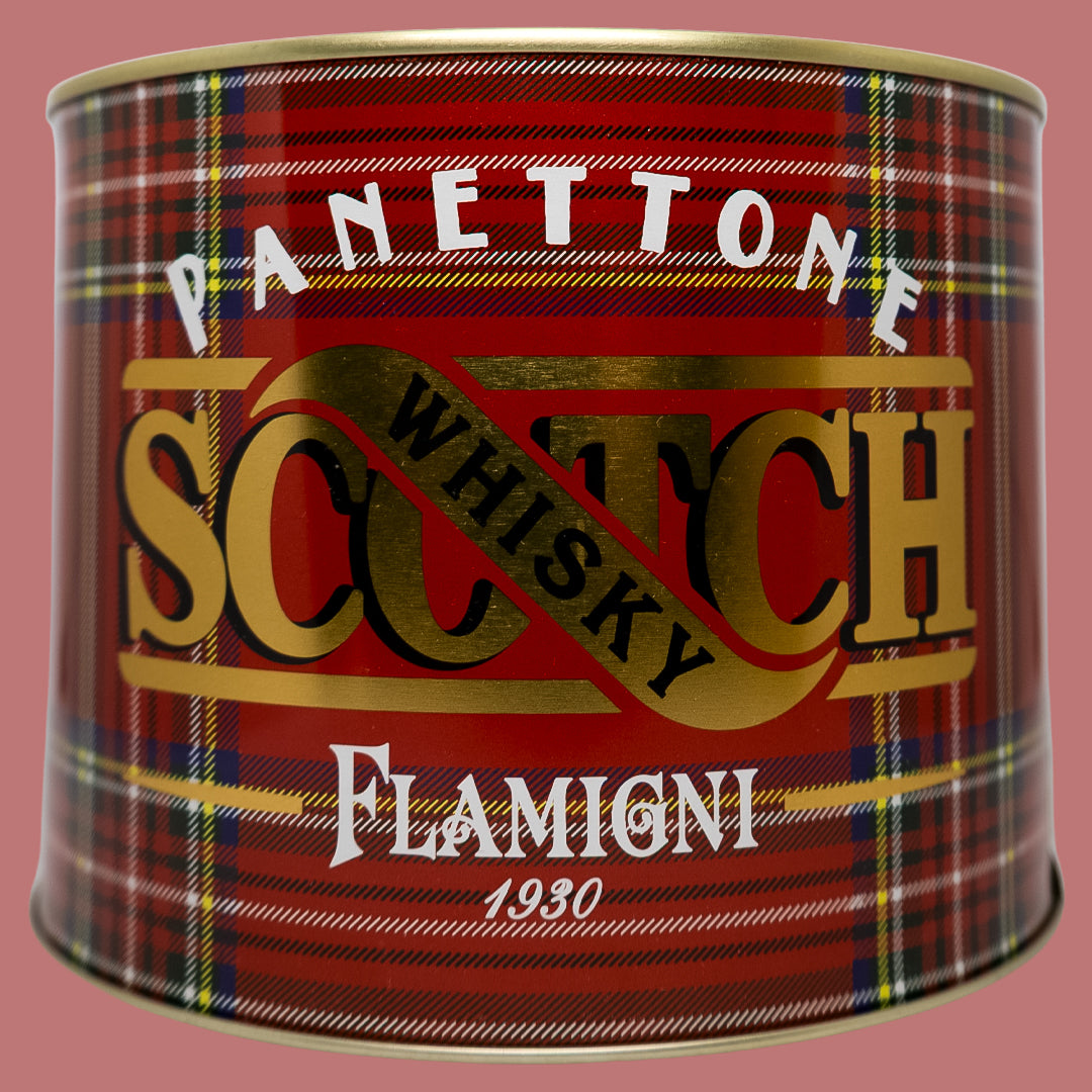 Mini Panettone Flamigni con crema de whisky en Lata 350 g