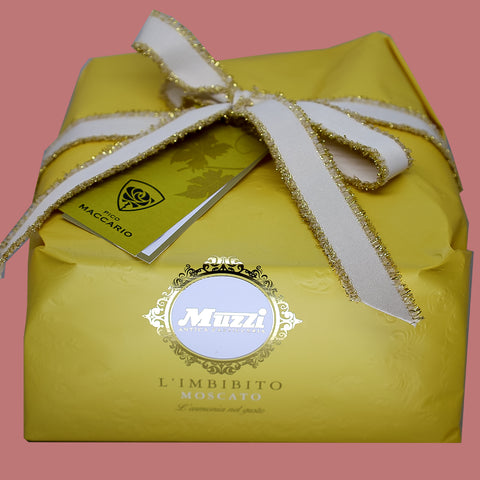 Panettone Muzzi con Moscato D' Asti
