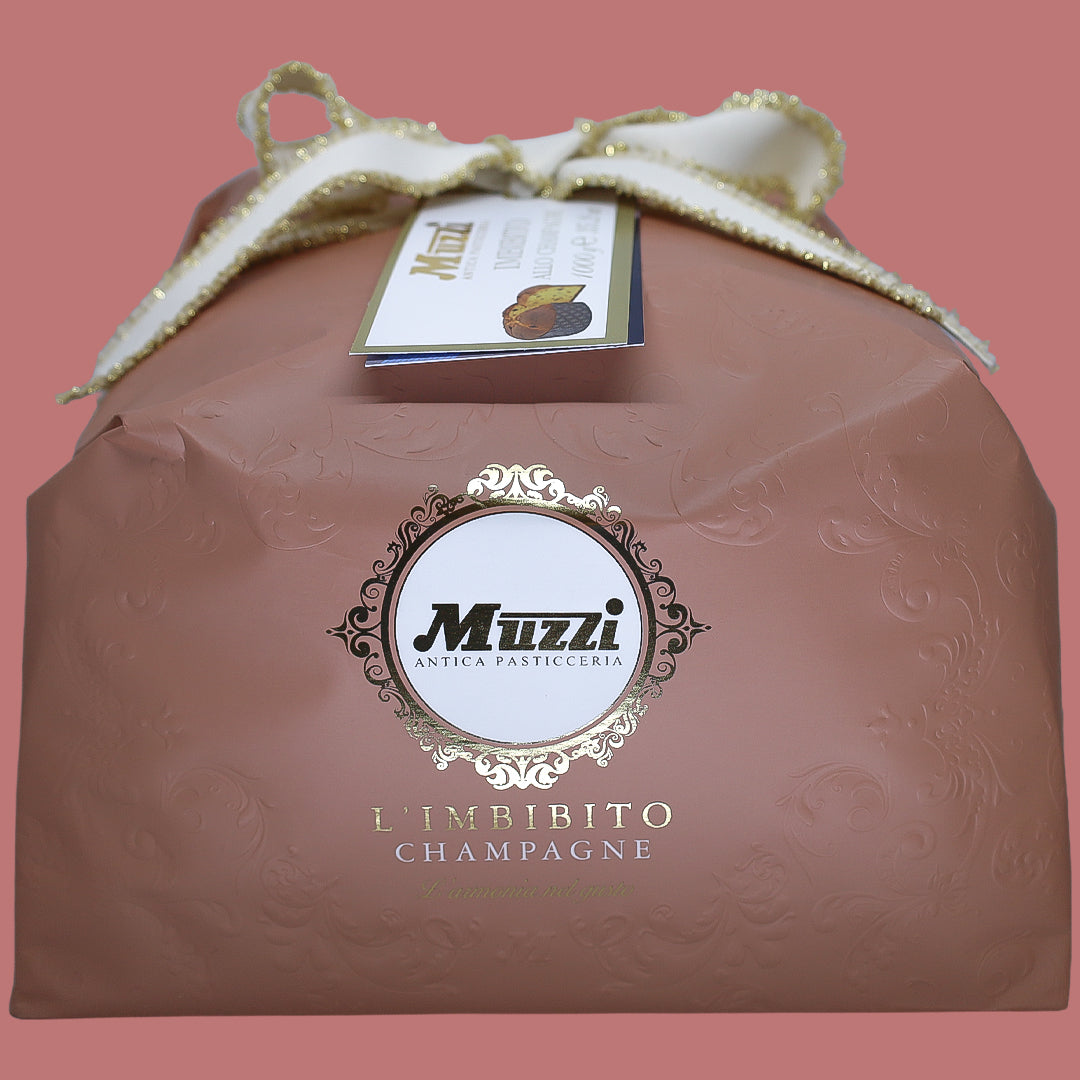 Panettone Muzzi con Champagne de Venoge 1kg