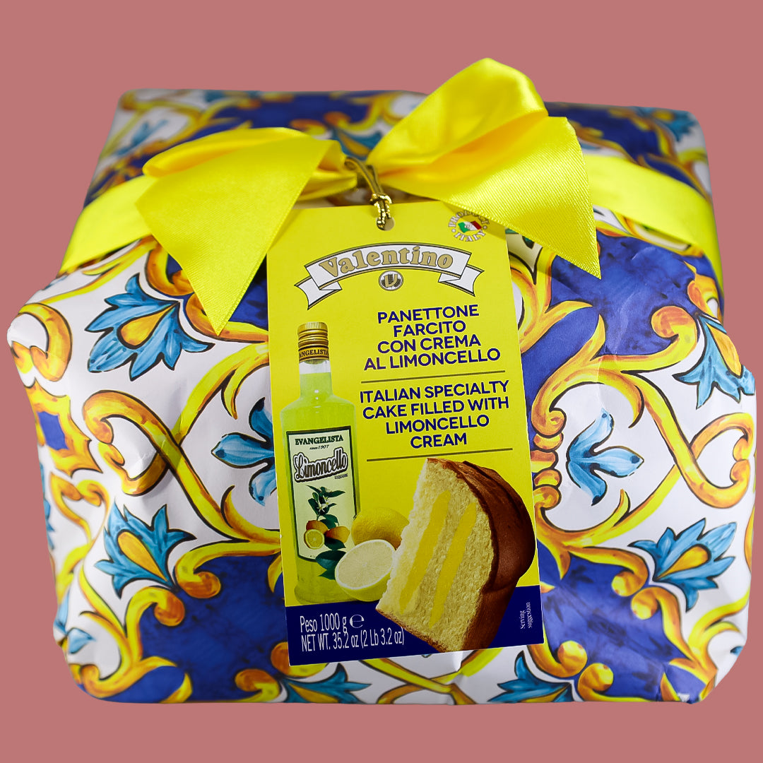 Panettone con Crema de Limoncello Valentino 1kg