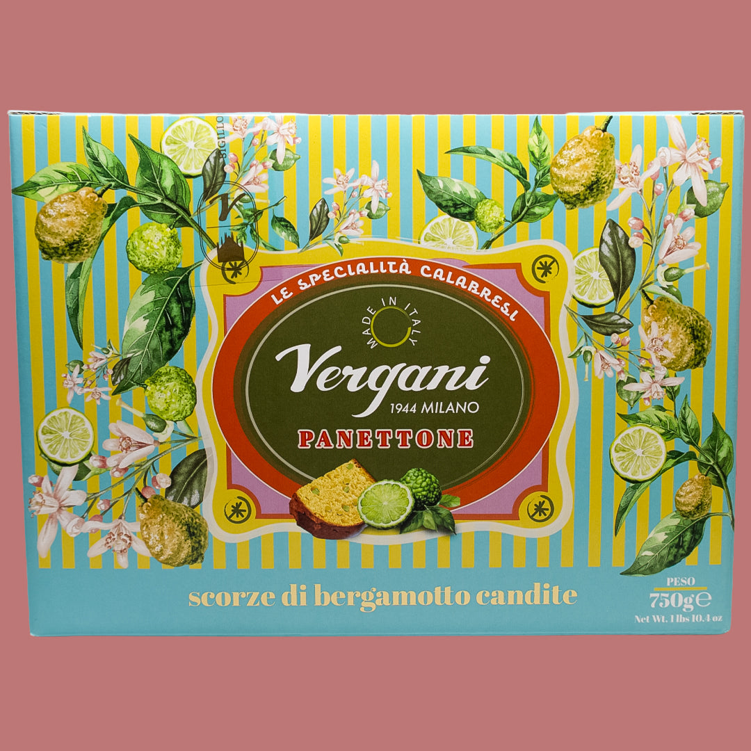 Panettone con Bergamota Confitada Vergani 750 g