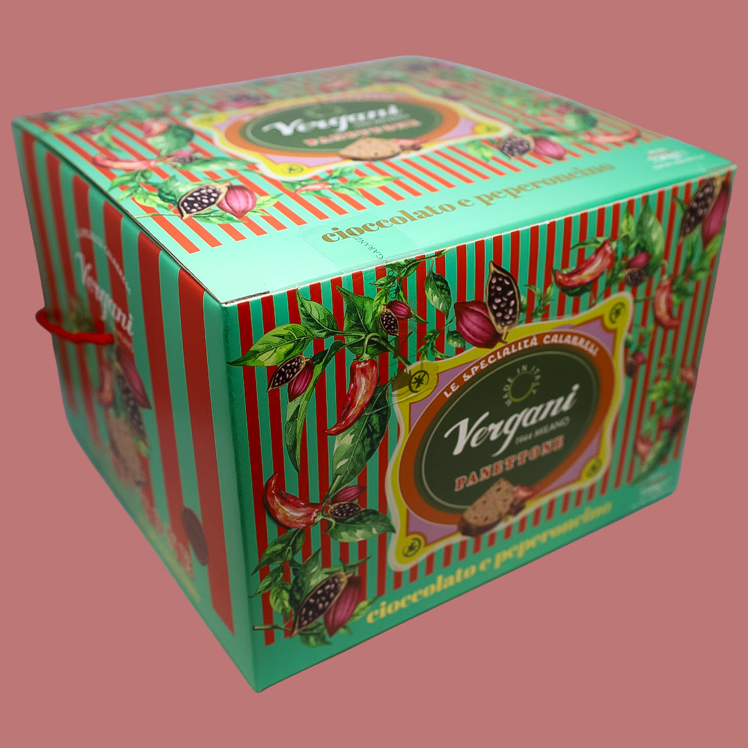 Panettone con Chile y Chocolate Vergani 750 g