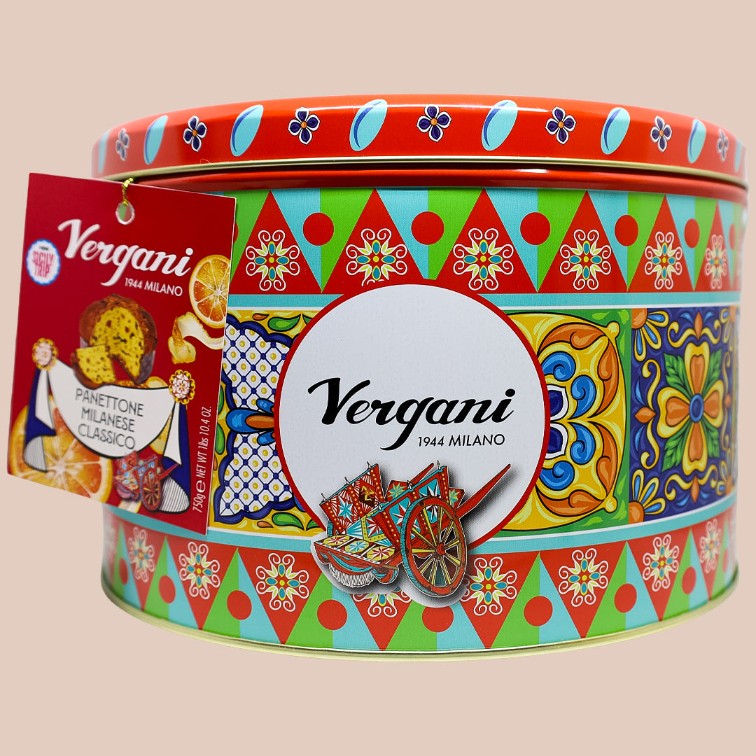 Panettone Clásico en Lata Vergani 750 g