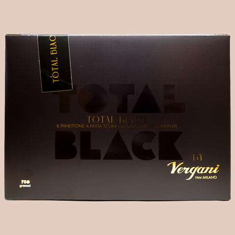 Panettone Total Black con Chocolate Negro Fondente 750 g