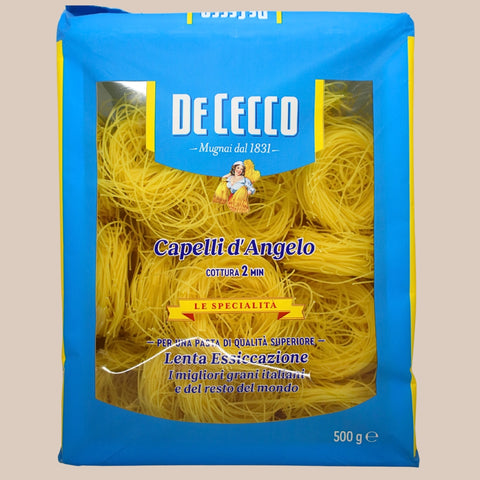 Pasta Capelli d'Angelo (Cabello de Ángel) De Cecco 500 g