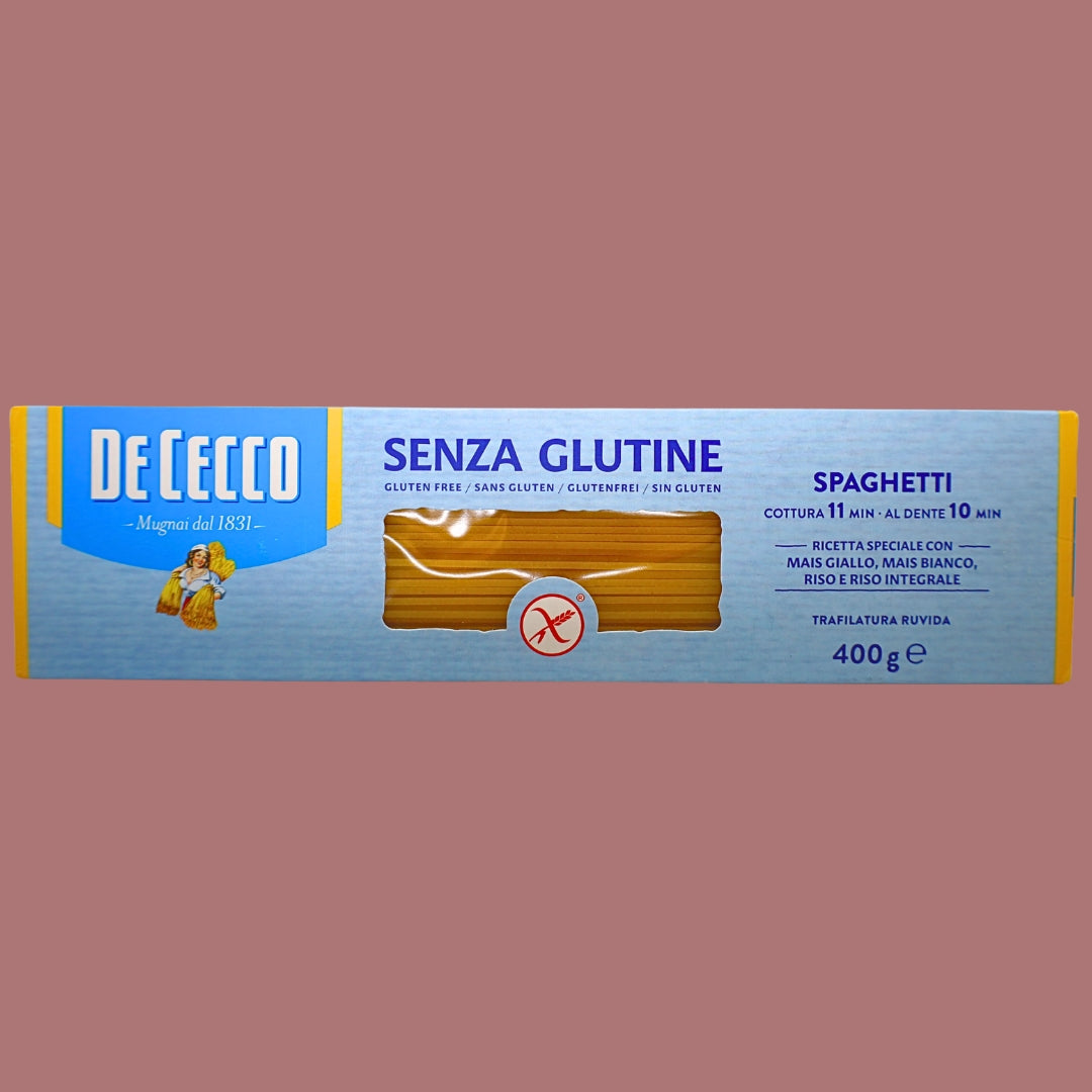 Pasta Spaghetti Sin Gluten De Cecco 400g