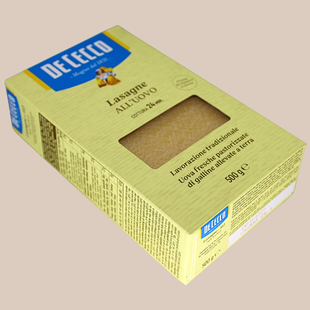 Pasta Lasagne al huevo De Cecco 500 g