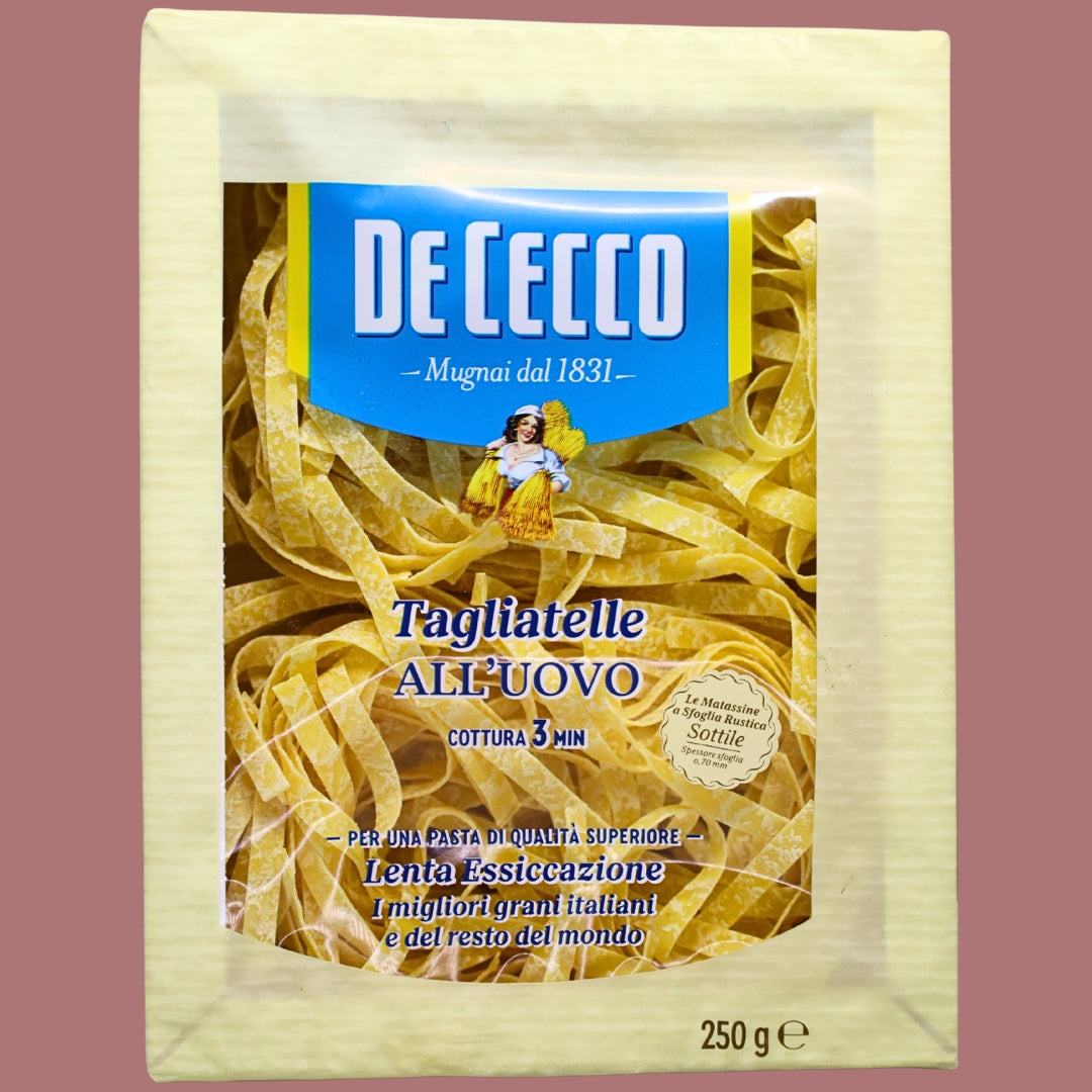 Pasta Tagliatelle Al Huevo De Cecco 250g
