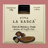Paté de Boletus y Trufa Finca La Barca 110g