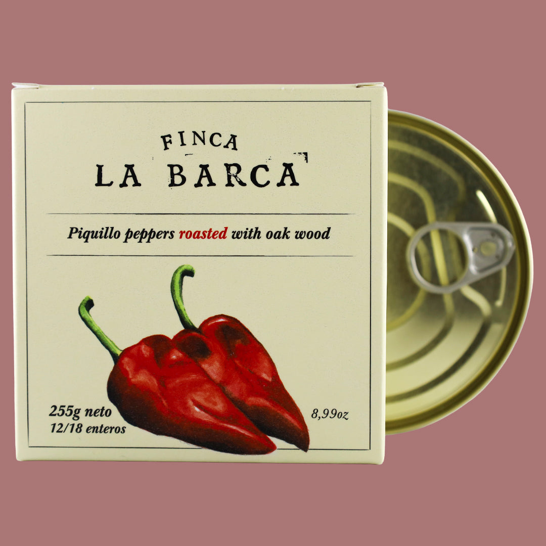 Pimientos del Piquillo Asados a la Leña Finca La Barca