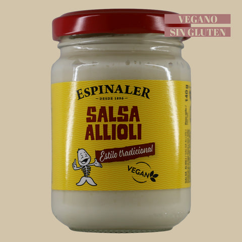 Salsa Alioli Espinaler Estilo Tradicional 140 g