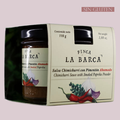 Salsa Chimichurri con Pimentón Ahumado Finca La Barca