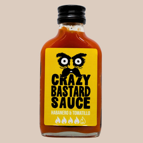 Salsa Picante Crazy Bastard Sauce Habanero y Tomatillo 100ml