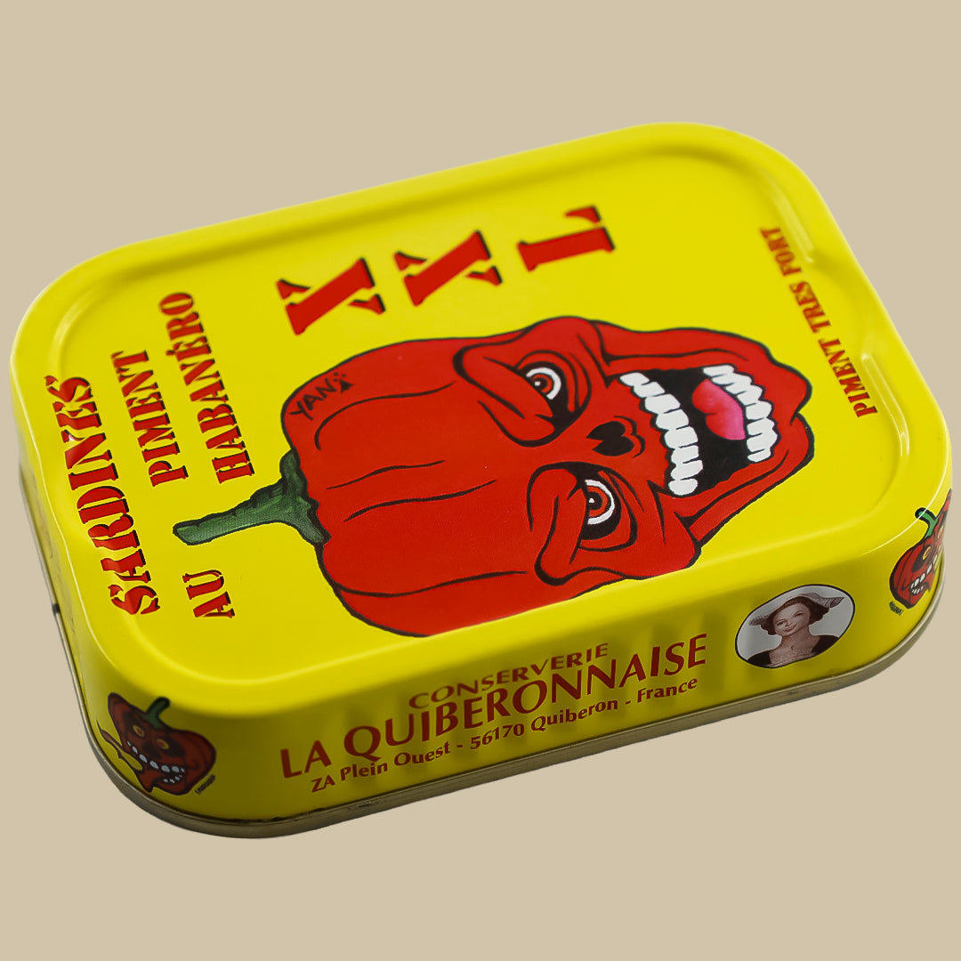 Sardinas con Pimiento Habanero XXL Muy Picantes