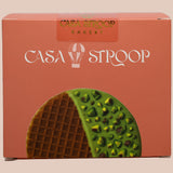 Galletas Stroopwafels Artesanales con Pistacho 480 g