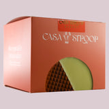 Galletas Stroopwafels Artesanales Cubiertas de Chocolate Blanco