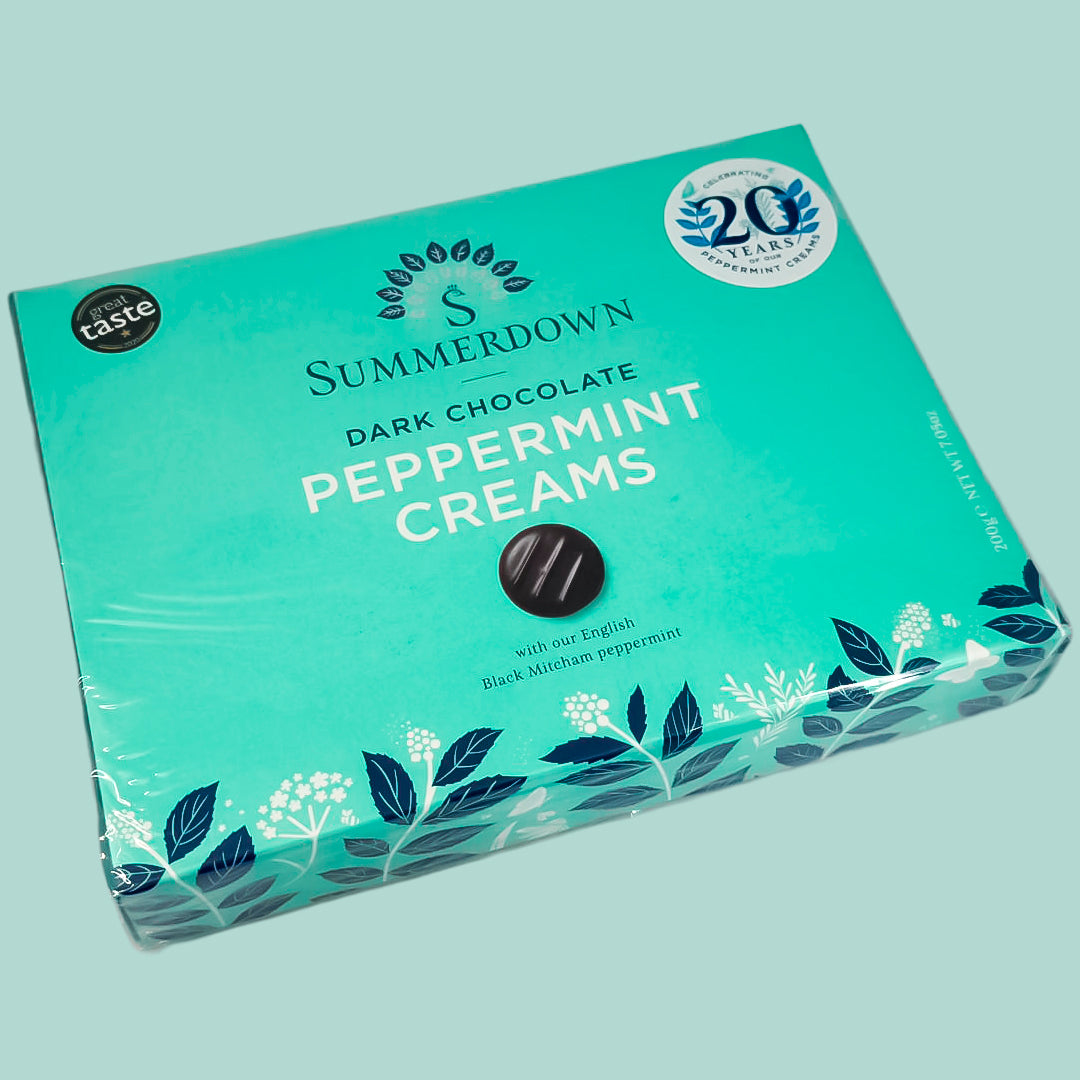 Chocolate Negro con Crema de Menta Summerdown Peppermint Creams 200 g